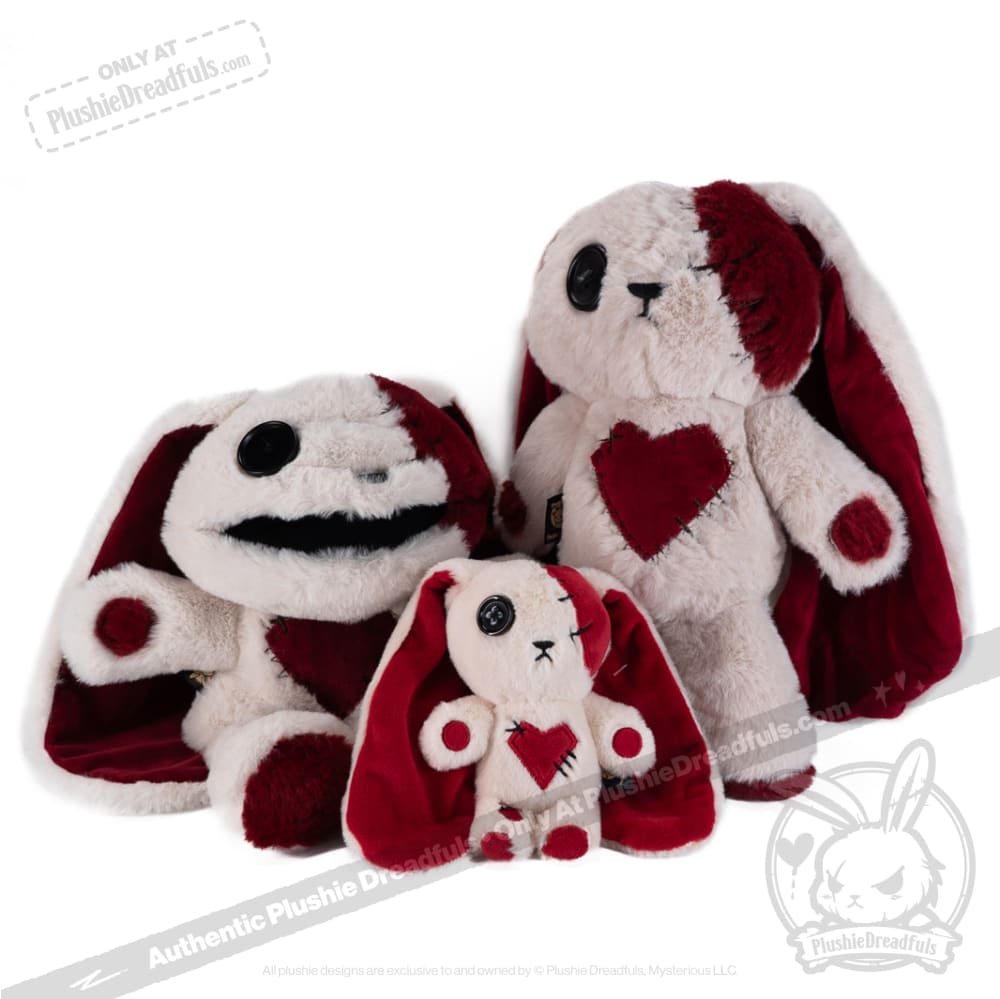 Love Rabbit Plush Keychain Accessory