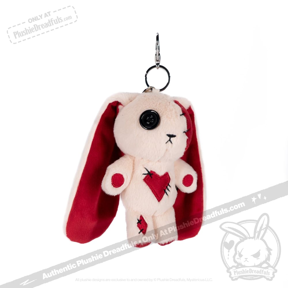 Love Rabbit Plush Keychain Accessory