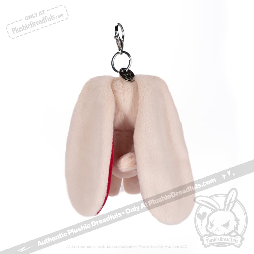 Love Rabbit Plush Keychain Accessory