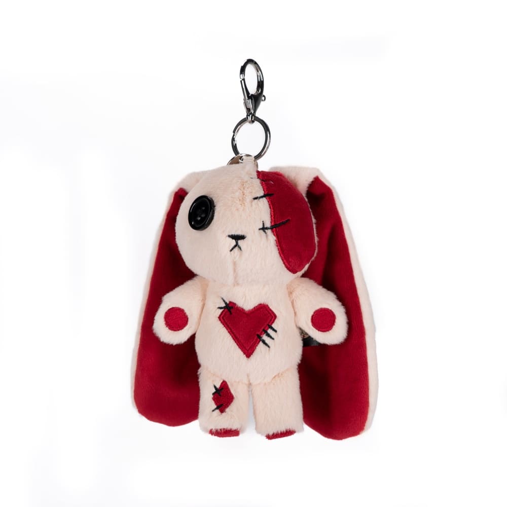 Love Rabbit Plush Keychain Accessory