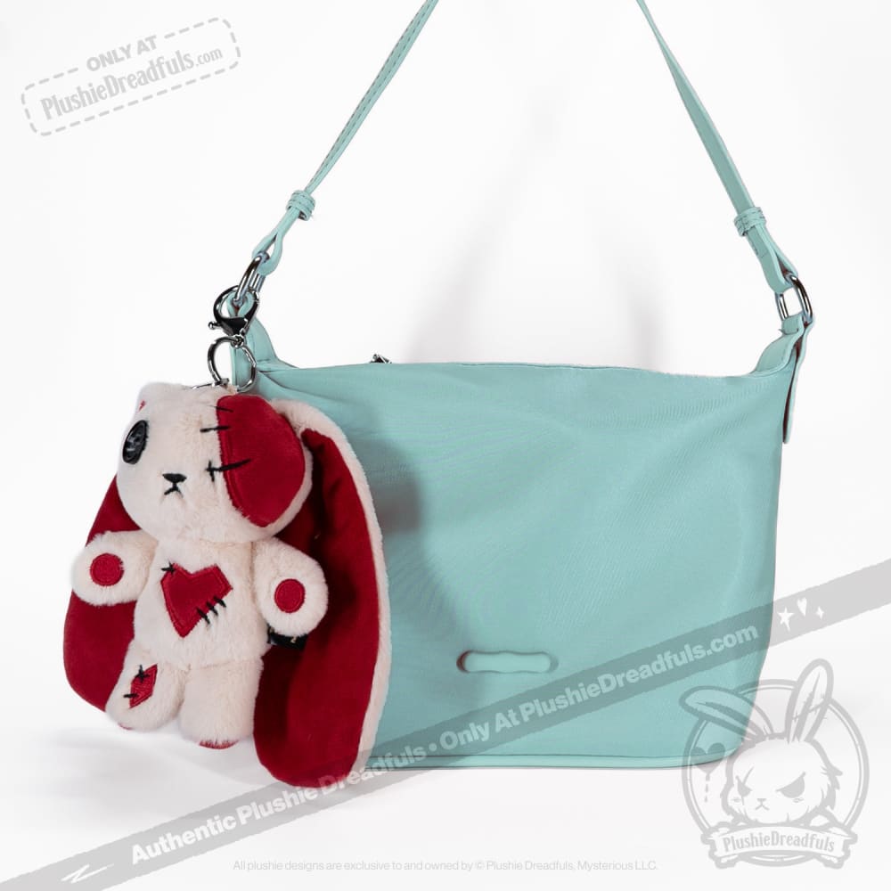 Love Rabbit Plush Keychain Accessory