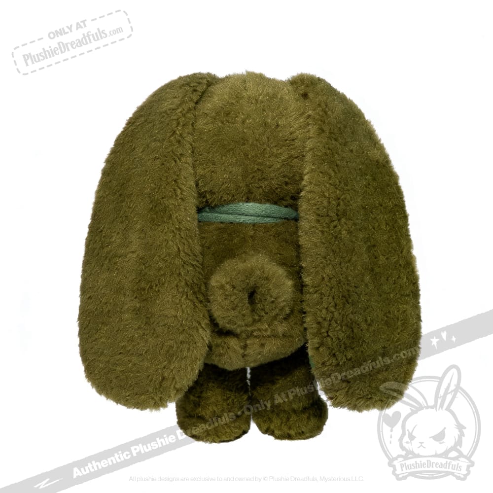 Lucky Green Plaid Love Rabbit - Plush Stuffed Animal
