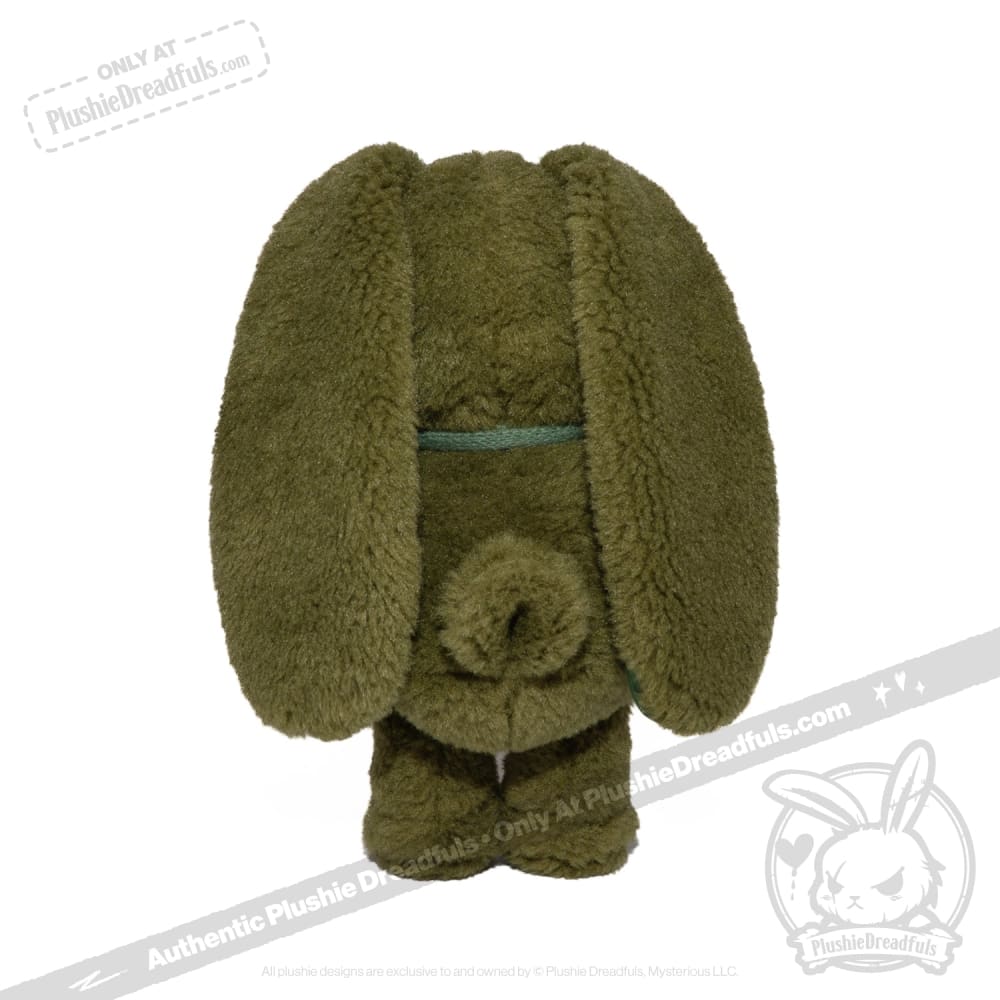 Lucky Green Plaid Love Rabbit - Plush Stuffed Animal