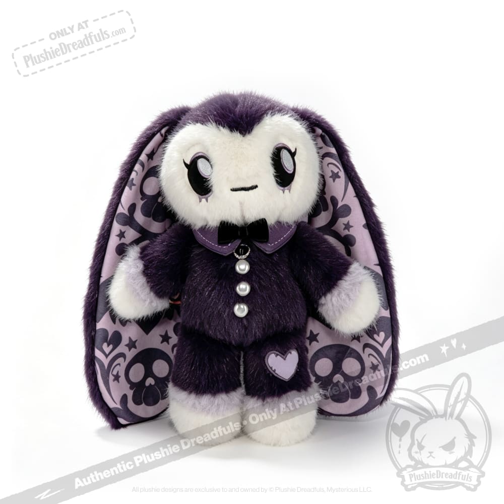 Masking Rabbit Goth Edition - Plush Rabbit Stuffed Animal