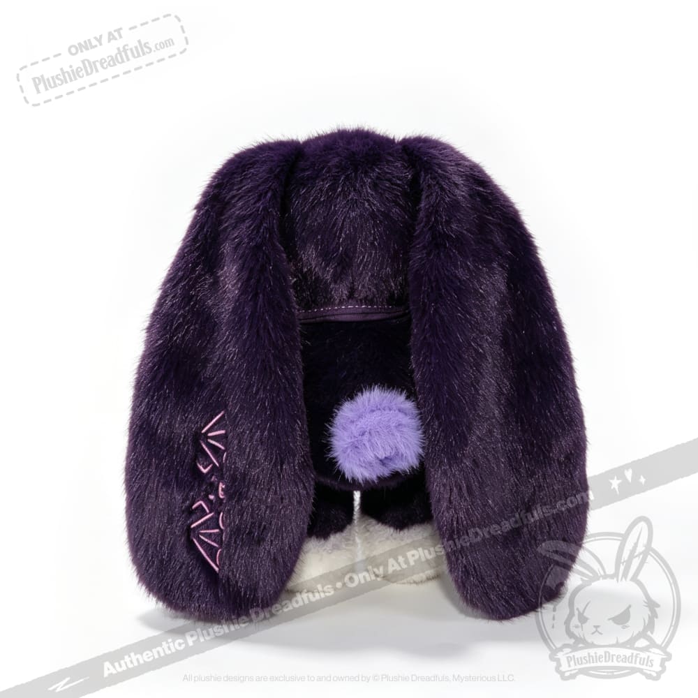 Masking Rabbit Goth Edition - Plush Rabbit Stuffed Animal