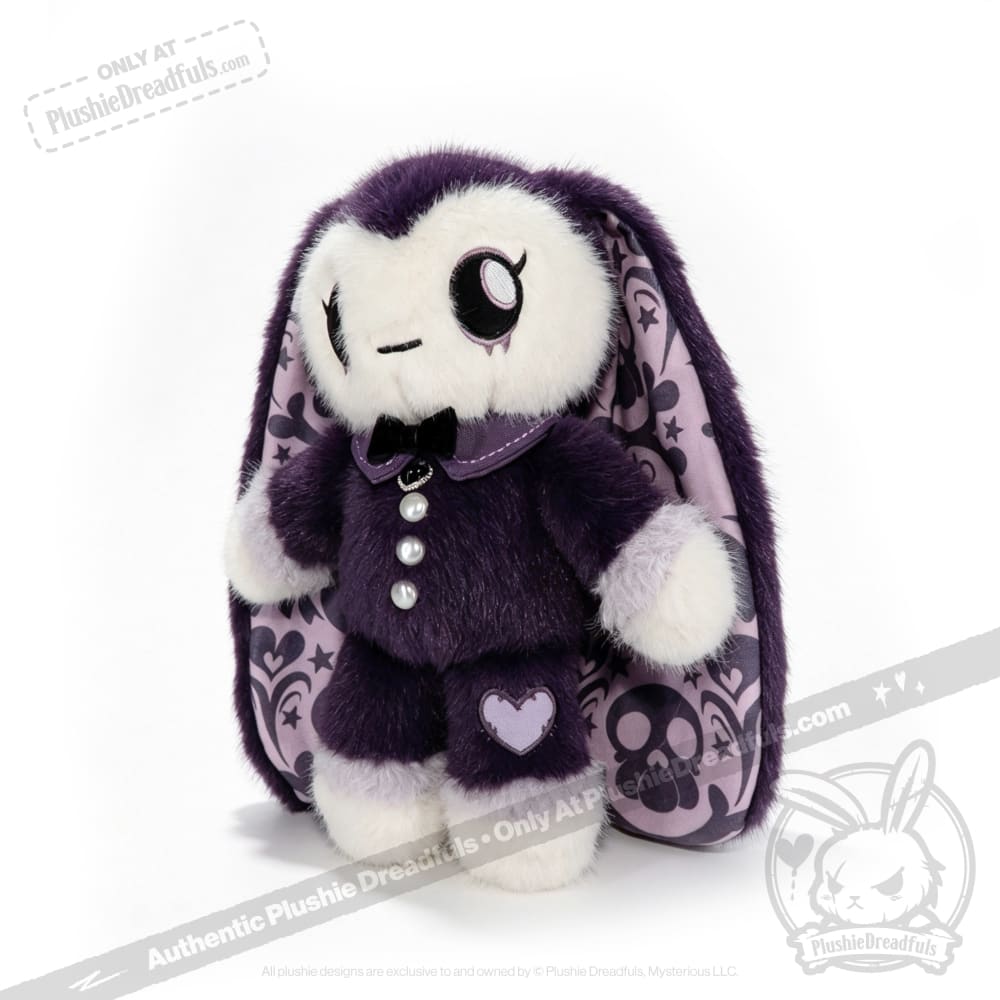Masking Rabbit Goth Edition - Plush Rabbit Stuffed Animal