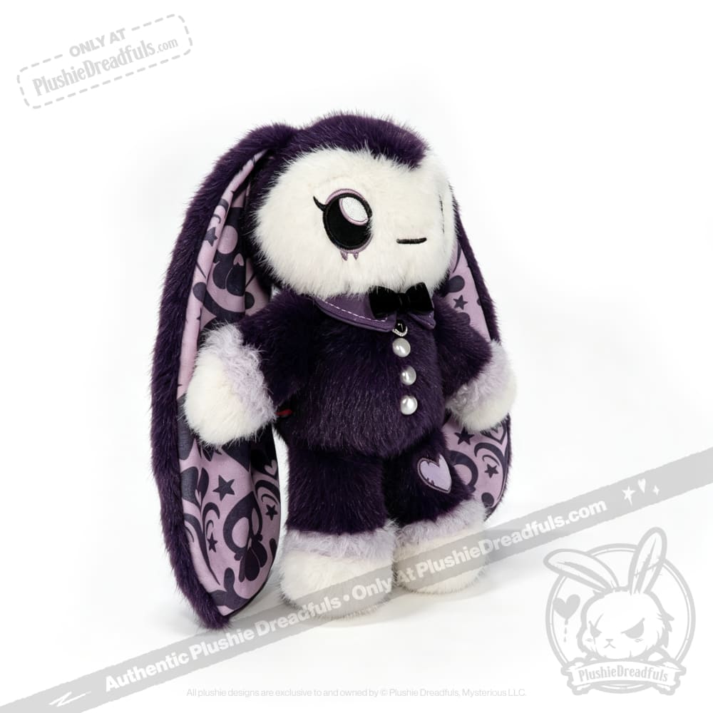 Masking Rabbit Goth Edition - Plush Rabbit Stuffed Animal