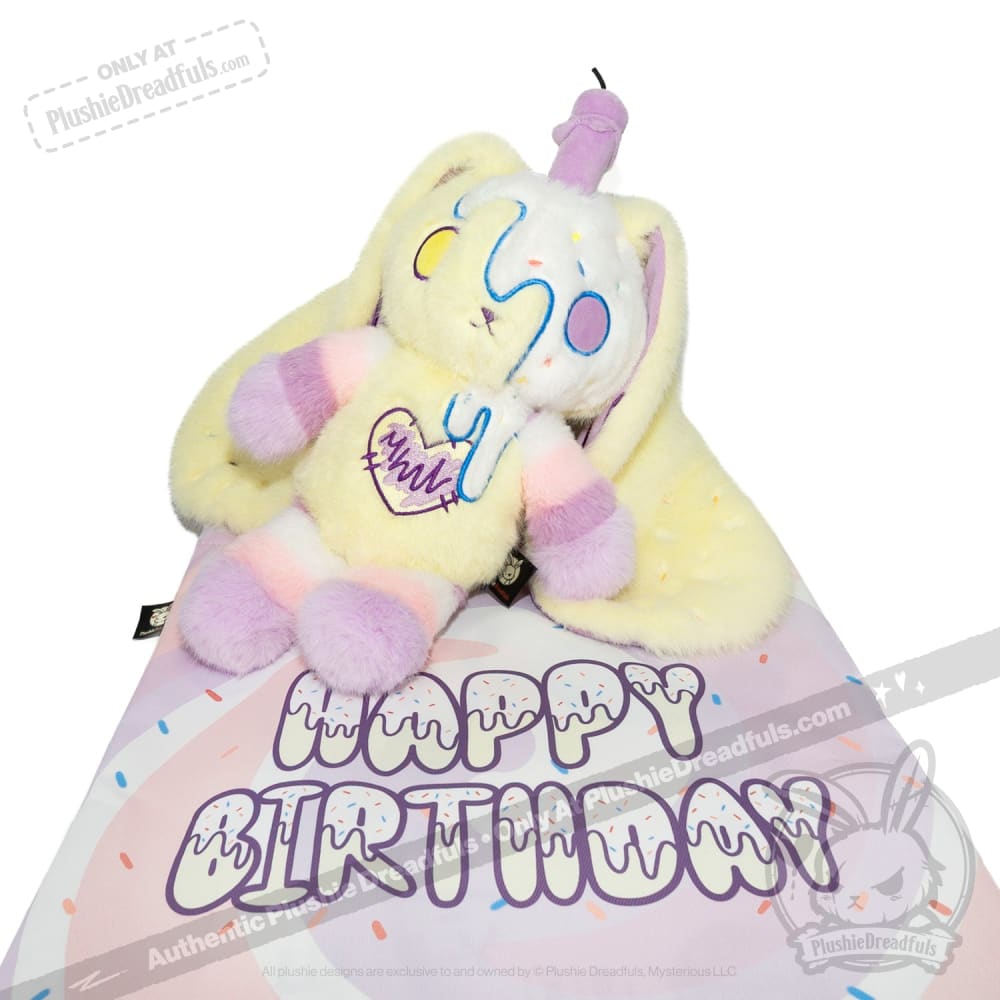 Mile Stone Birthday Cake Rabbit - Plush Stuffed Animal