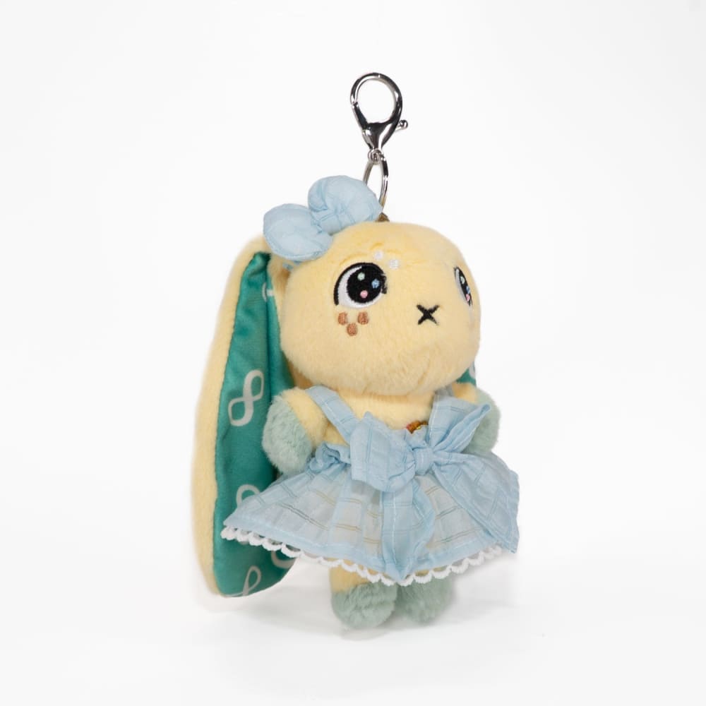 Mini Plush Outfit - Baby Blue Pinafore Dress