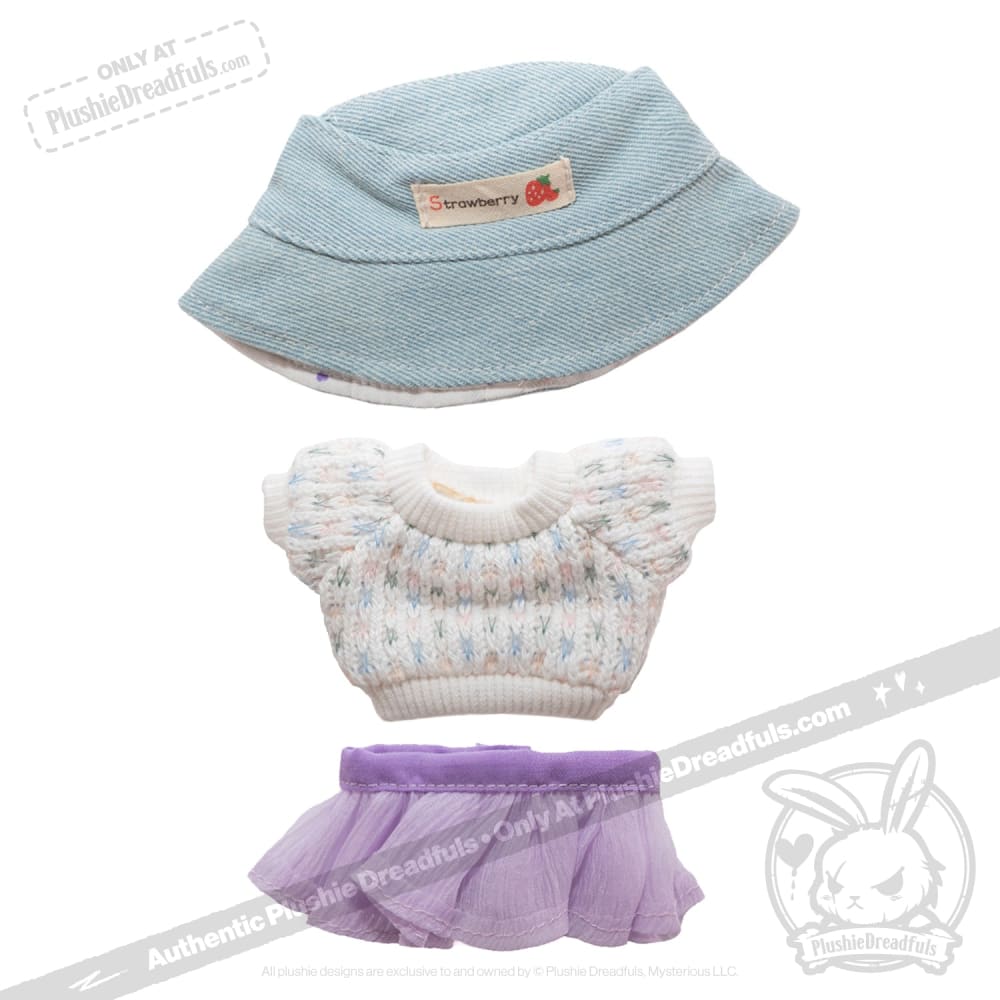 Mini Plush Outfit - Bucket Hat Lilac Revenge