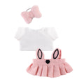 Mini Plush Outfit - Bunny Dress
