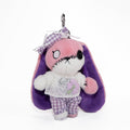 Mini Plush Outfit - Lilac Gingham Pants Ensemble