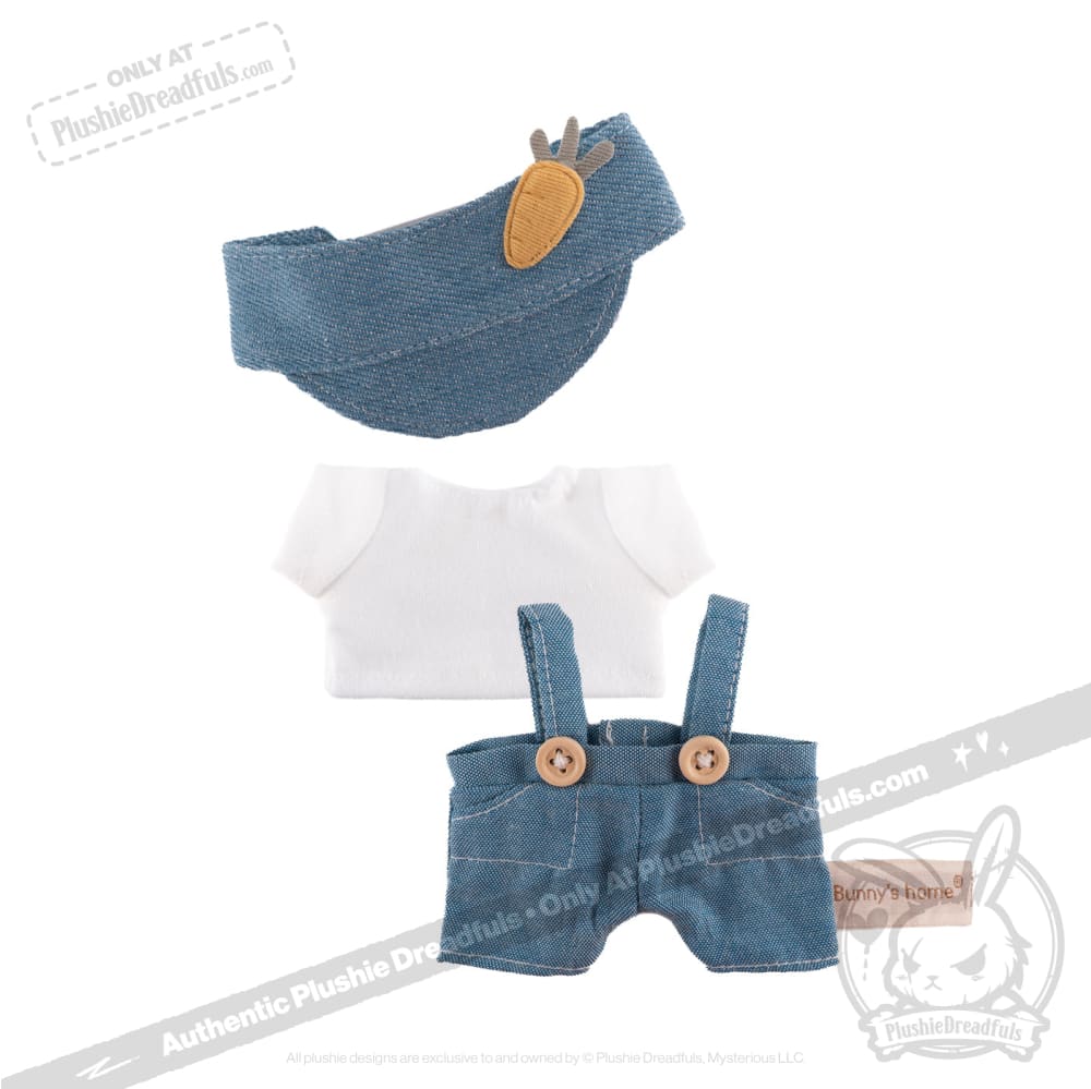 Mini Plush Outfit - Overall Set