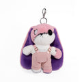 Mini Plush Outfit - Pink Farmeralls