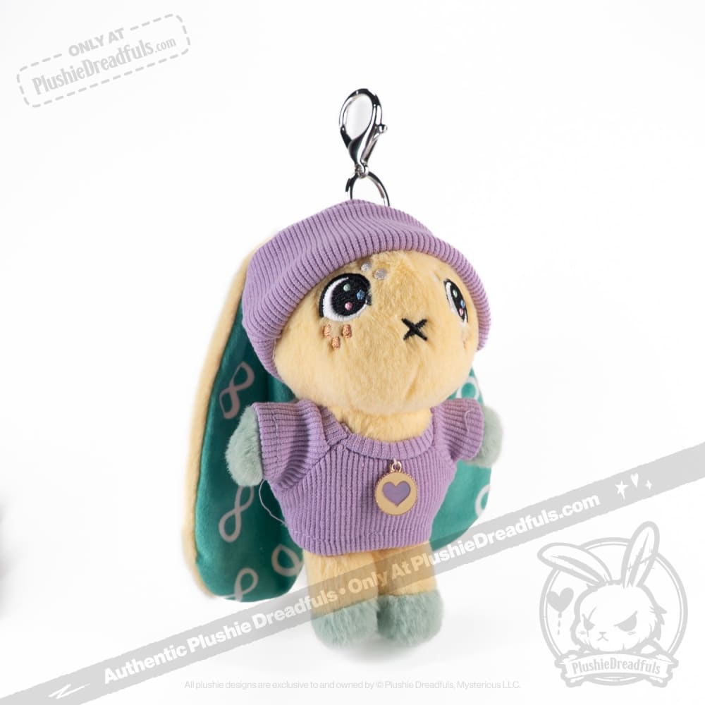 Mini Plush Outfit - Purple Sweater and Beanie