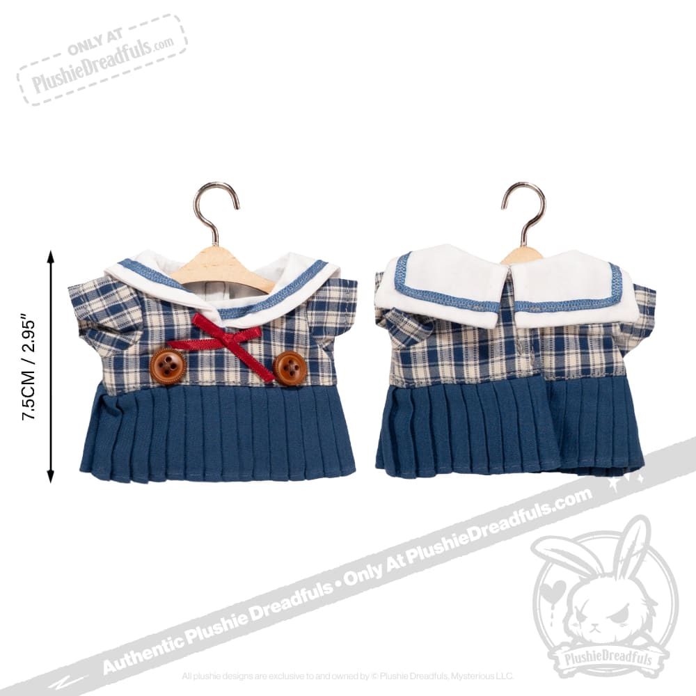 Mini Plush Outfit - Sailor Prep Ensemble