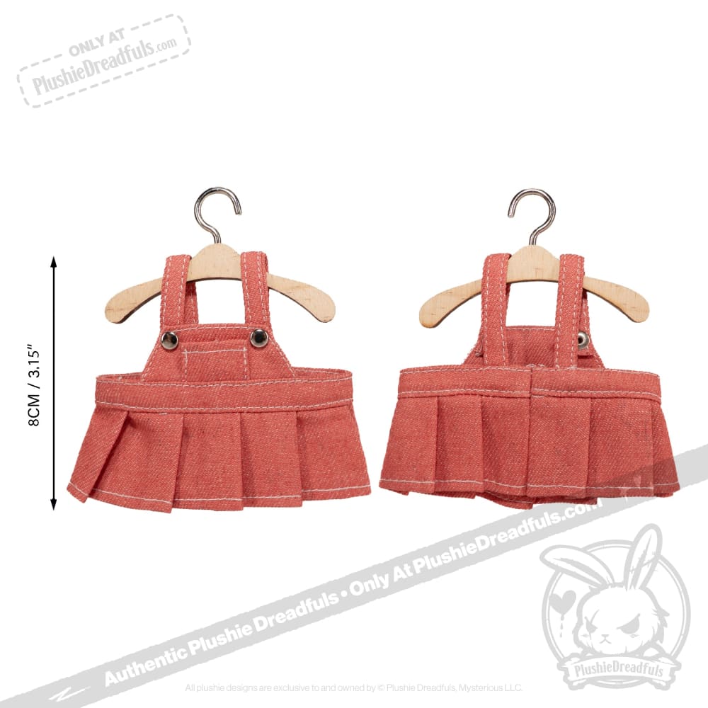 Mini Plush Outfit - Sherbet Overall Skirt