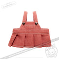 Mini Plush Outfit - Sherbet Overall Skirt