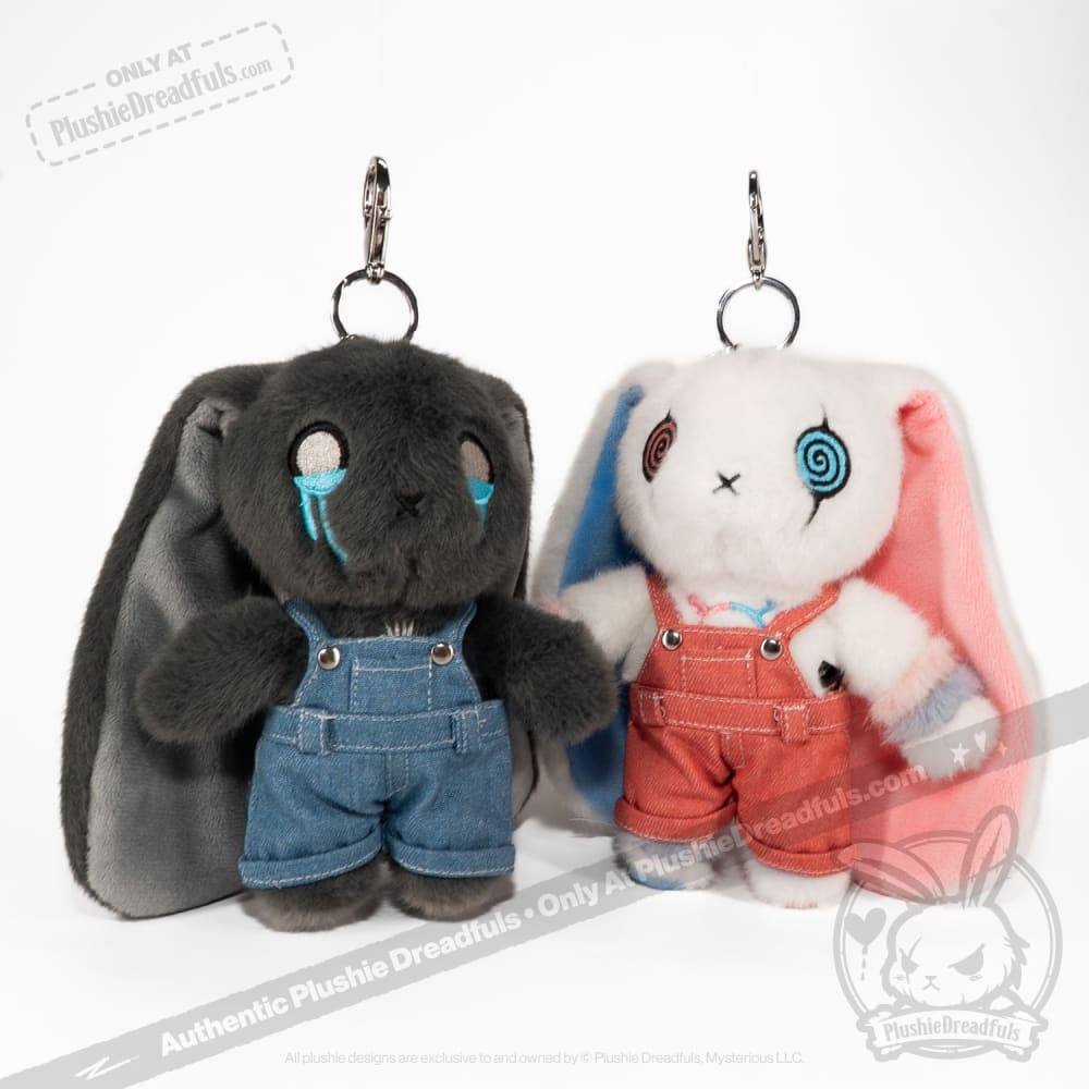 Mini Plush Outfit - Sherbet Overalls