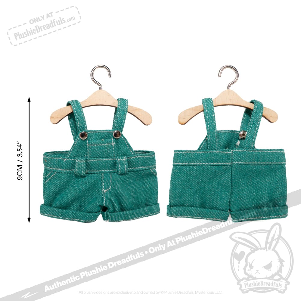 Mini Plush Outfit - Sherbet Overalls