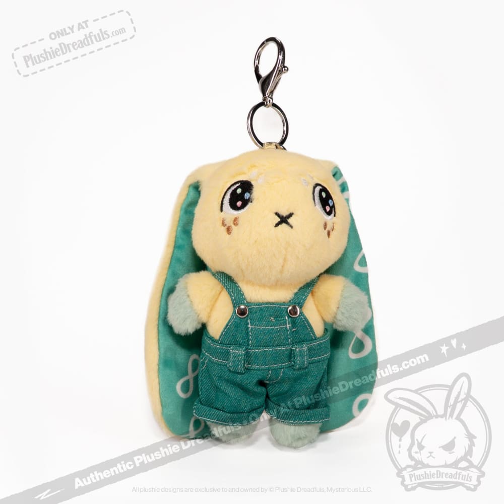 Mini Plush Outfit - Sherbet Overalls