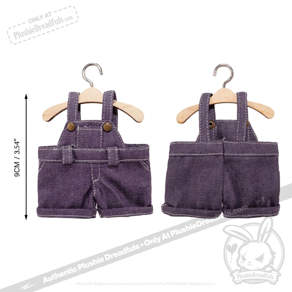 Mini Plush Outfit - Sherbet Overalls