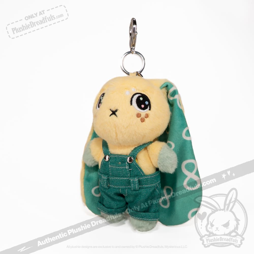 Mini Plush Outfit - Sherbet Overalls