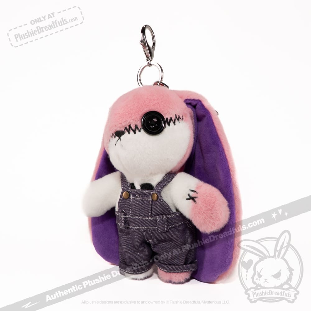 Mini Plush Outfit - Sherbet Overalls