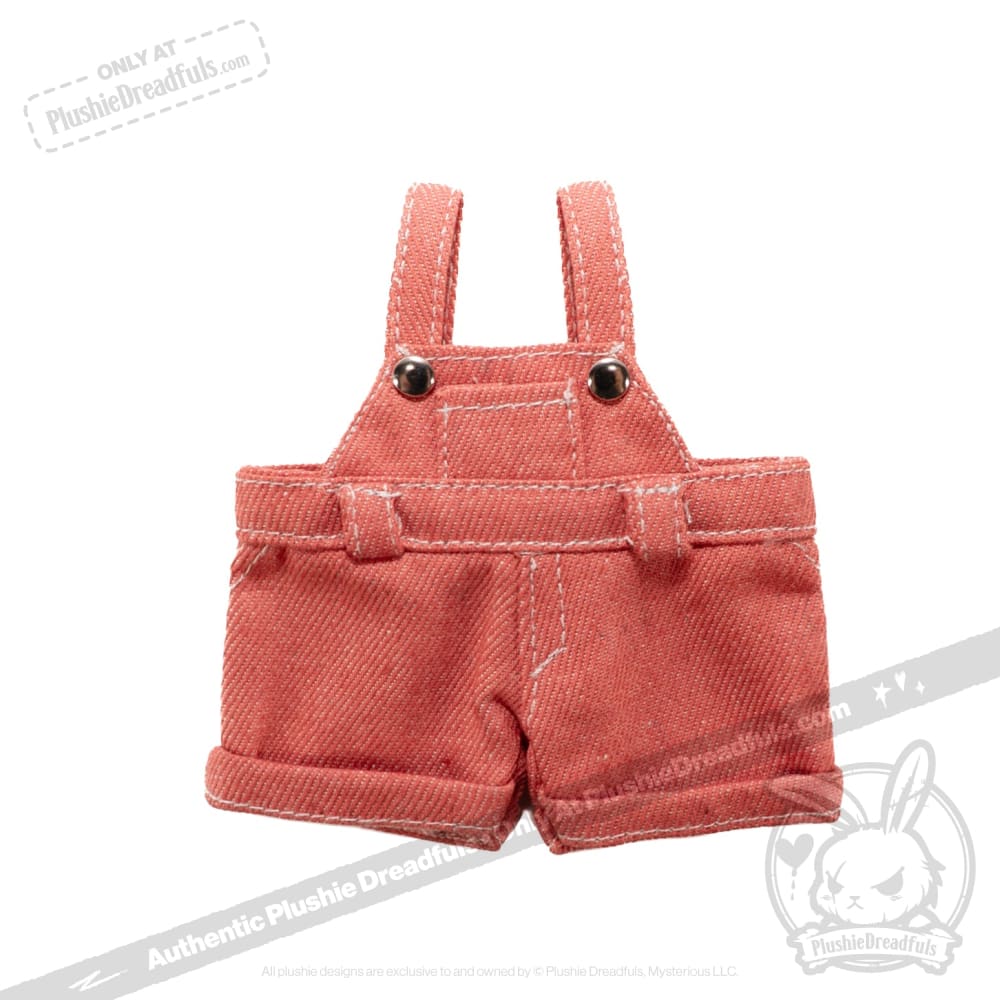 Mini Plush Outfit - Sherbet Overalls
