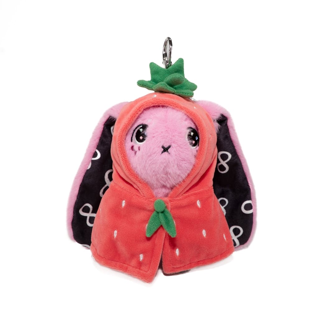 Mini Plush Strawberry Cloak