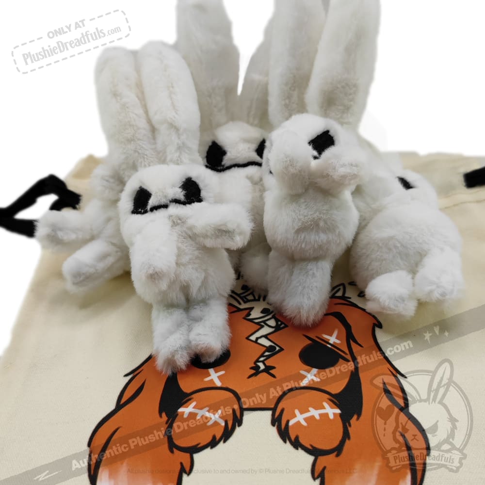 Mini Worry Bunnies (Set of 5) - Plush Stuffed Animal
