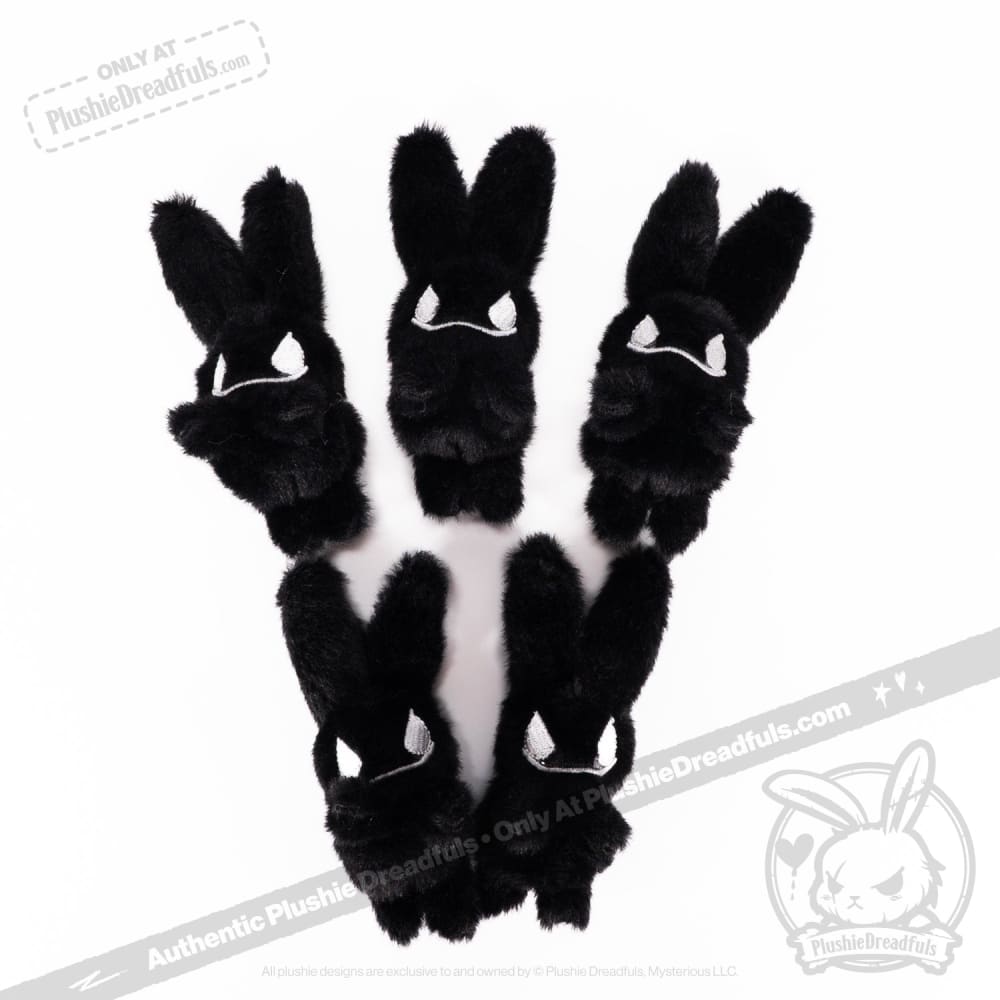 Mini Worry Bunnies (Set of 5) - Plush Stuffed Animal
