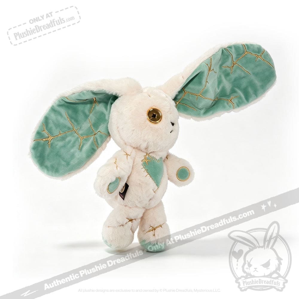 Mint Kintsugi Love Rabbit - Plush Stuffed Animal