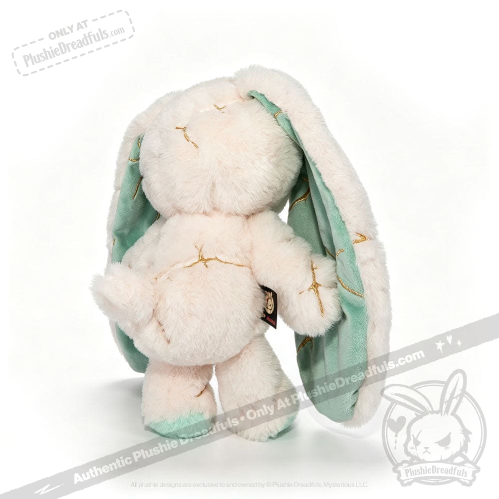 Mint Kintsugi Love Rabbit - Plush Stuffed Animal