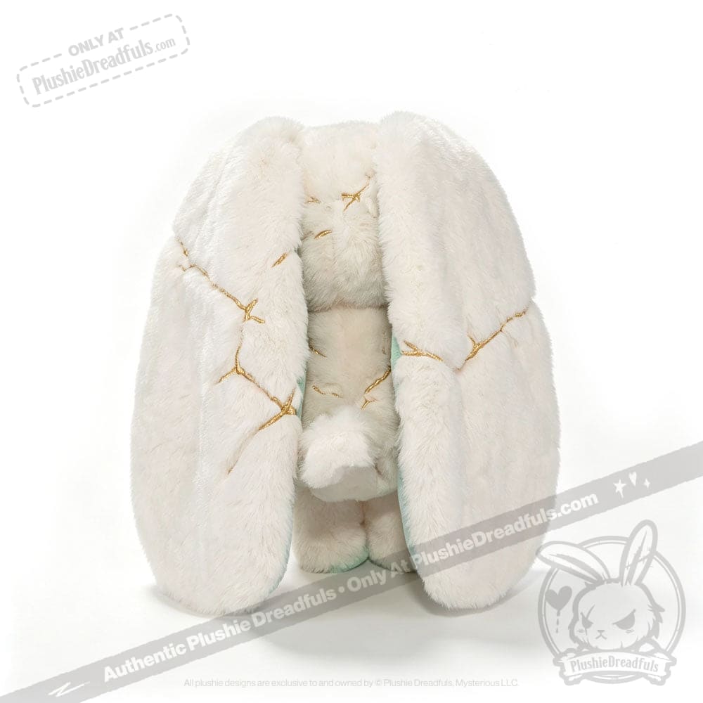 Mint Kintsugi Love Rabbit - Plush Stuffed Animal