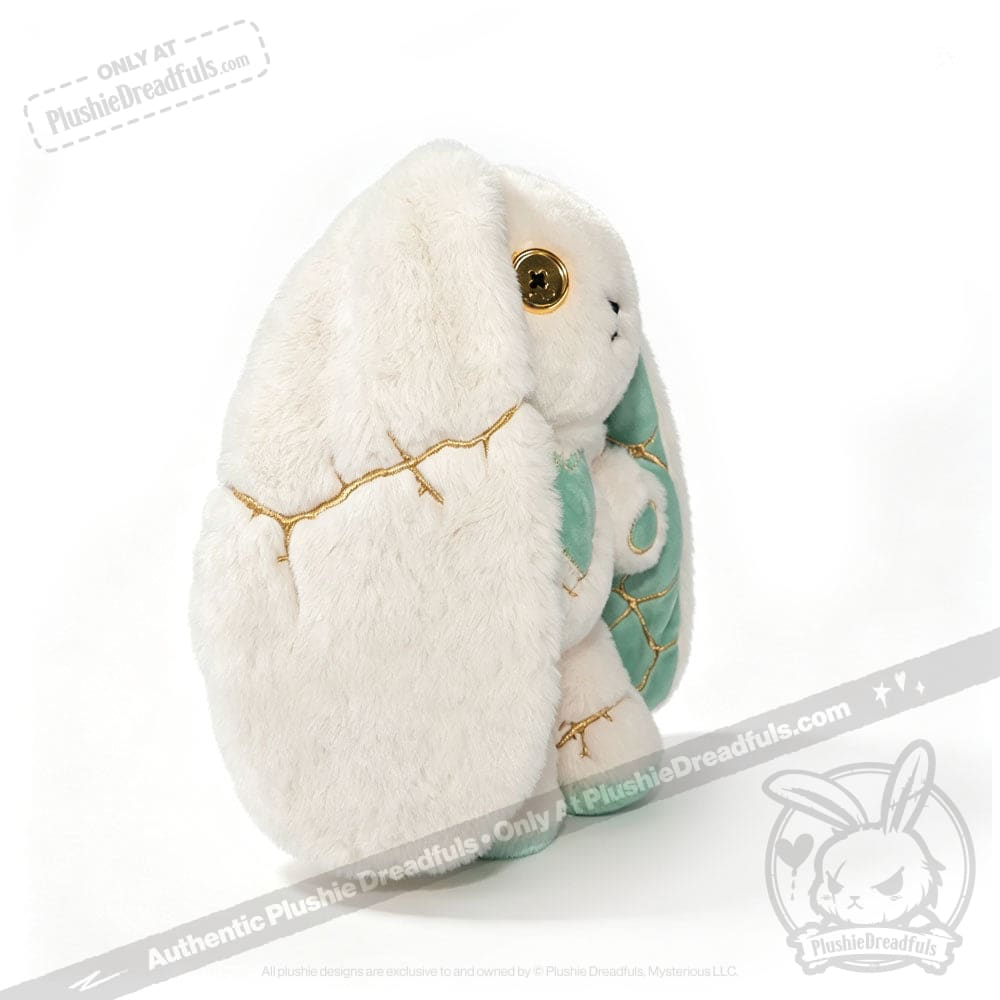 Mint Kintsugi Love Rabbit - Plush Stuffed Animal
