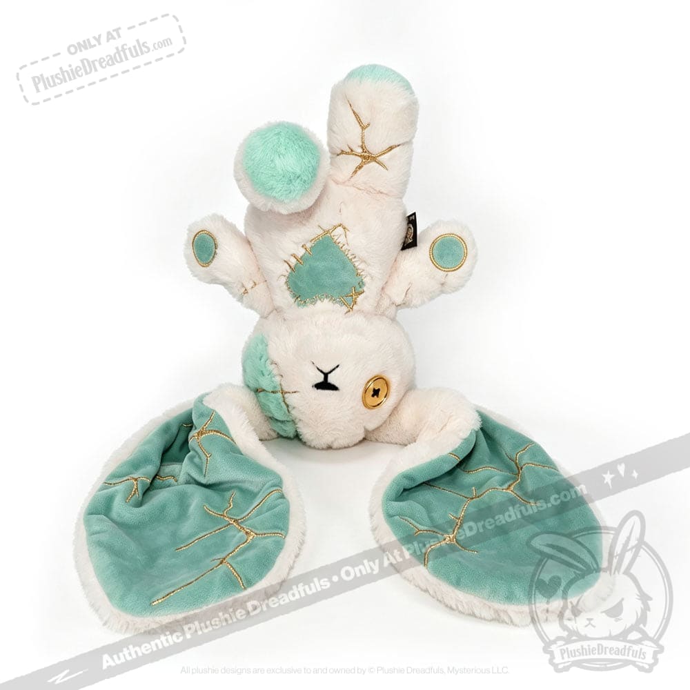 Mint Kintsugi Love Rabbit - Plush Stuffed Animal
