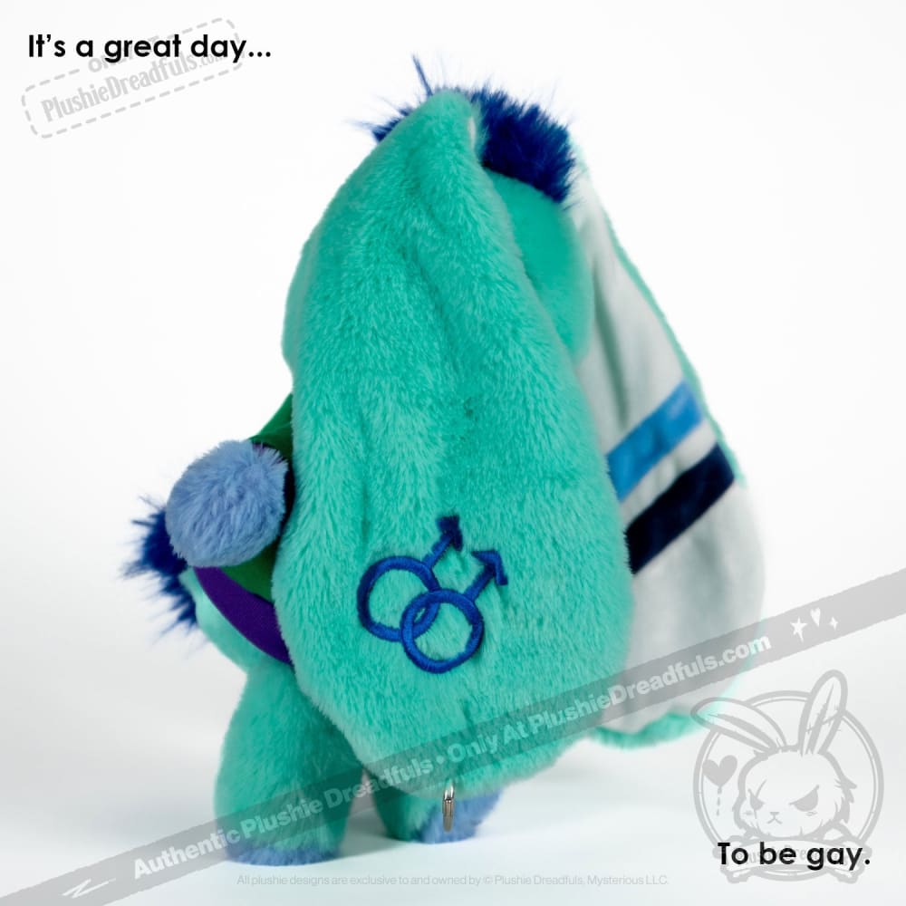MLM Gay Bunny - Plush Stuffed Animal