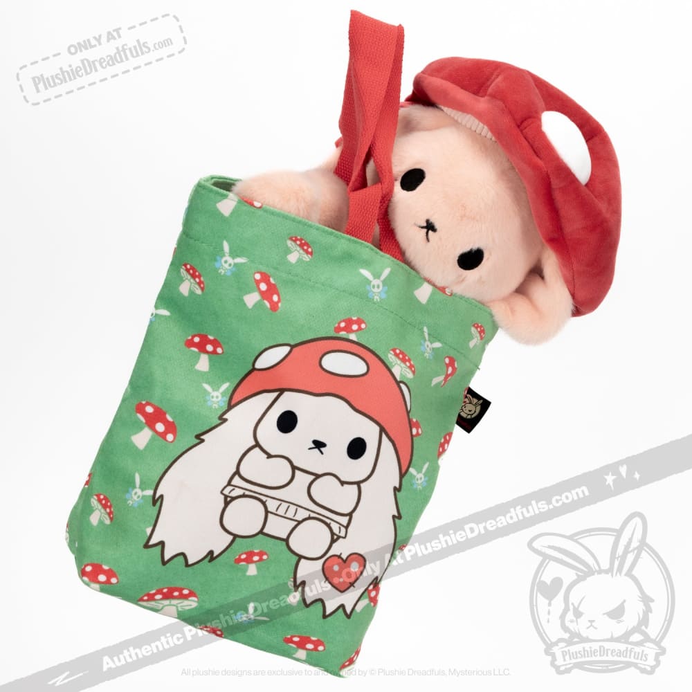 Mushroom Rabbit - Fly Agaric - Plush Stuffed Animal