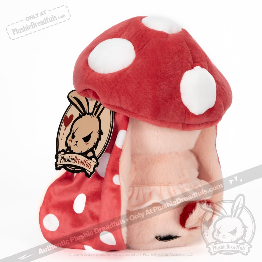 Mushroom Rabbit - Fly Agaric - Plush Stuffed Animal