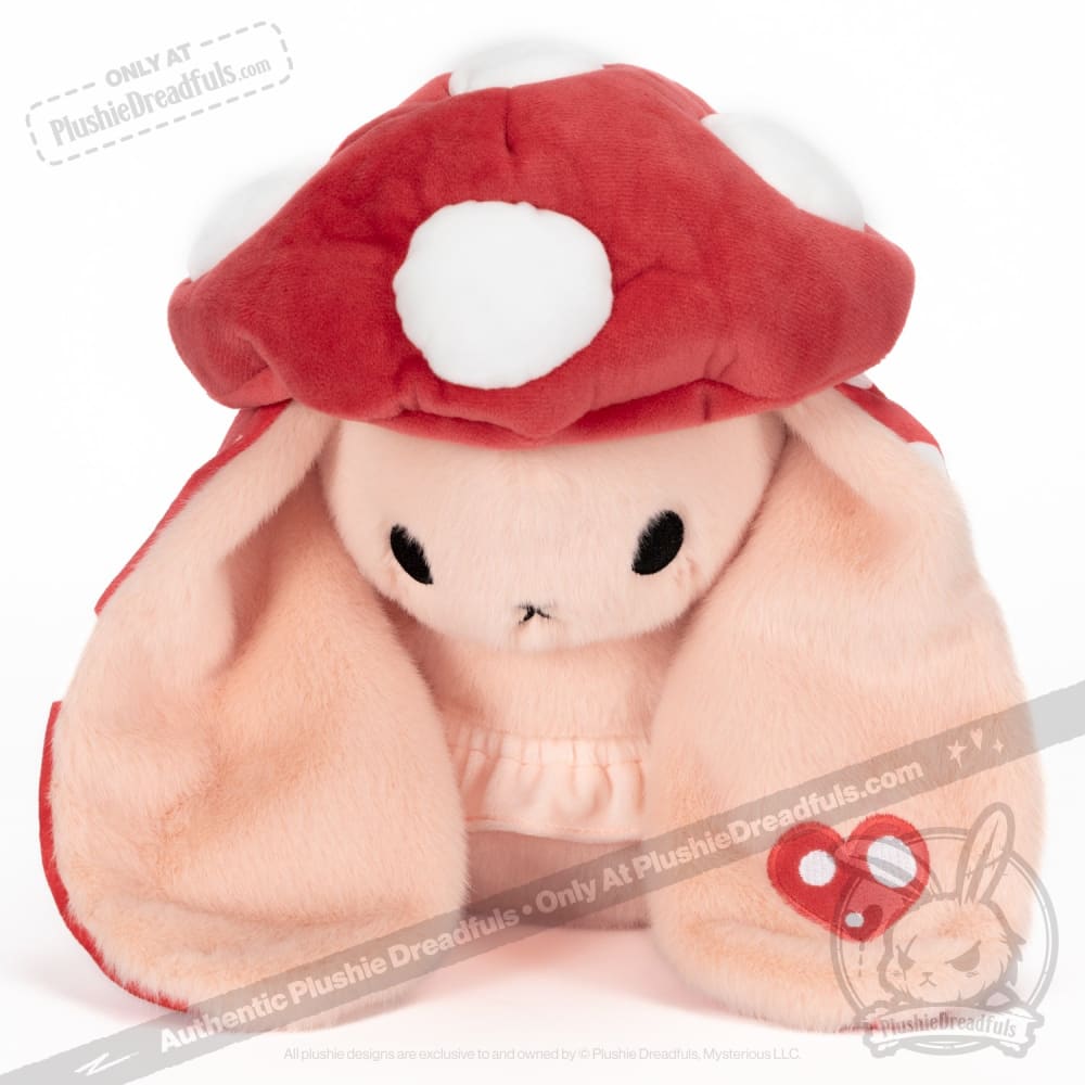 Mushroom Rabbit - Fly Agaric - Plush Stuffed Animal
