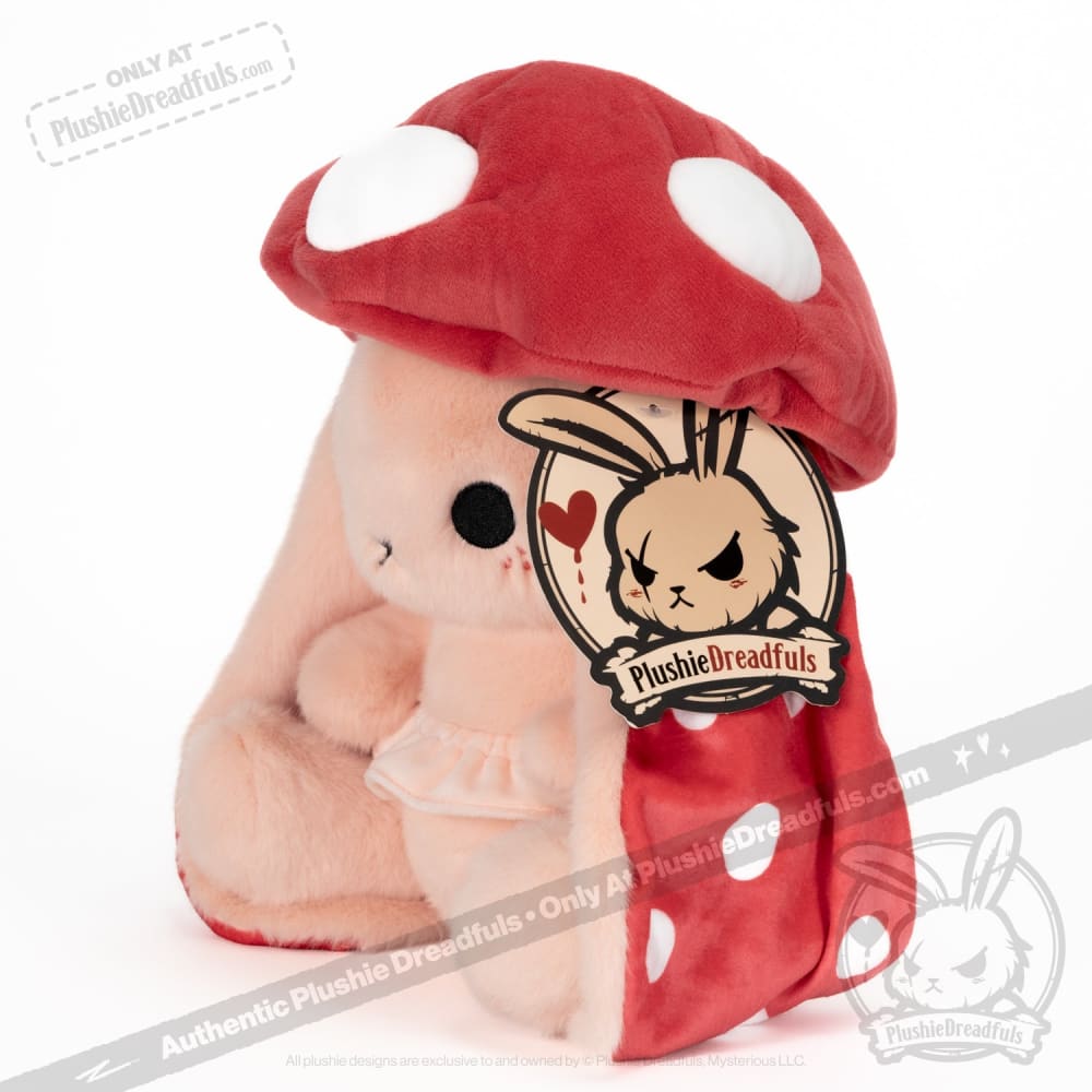 Mushroom Rabbit - Fly Agaric - Plush Stuffed Animal