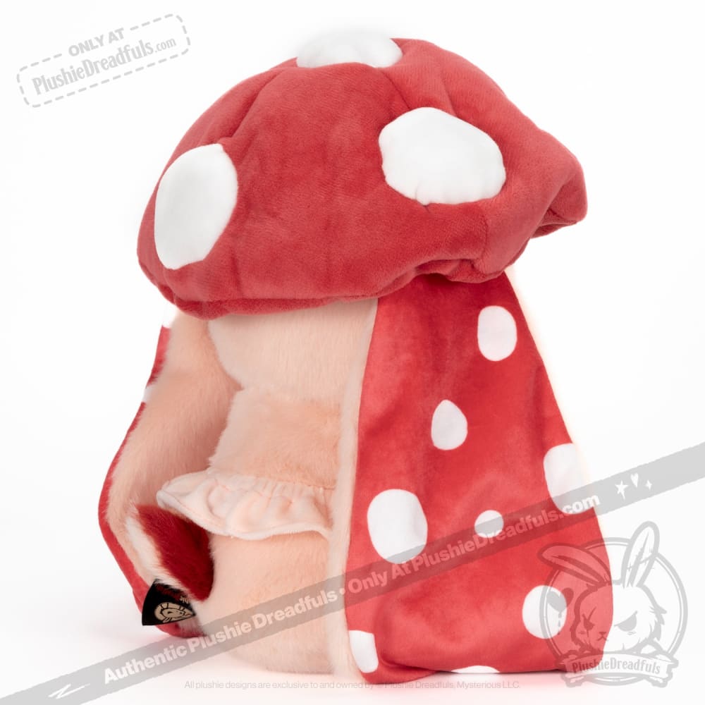 Mushroom Rabbit - Fly Agaric - Plush Stuffed Animal