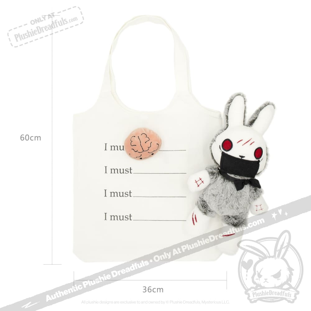 OCD Rabbit - Plush Stuffed Animal