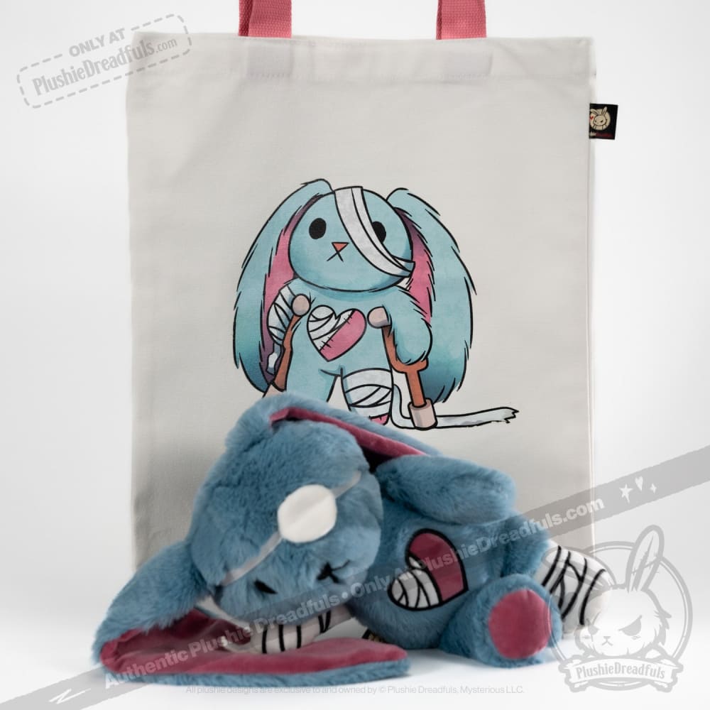 Ouchie Rabbit - Plush Stuffed Animal