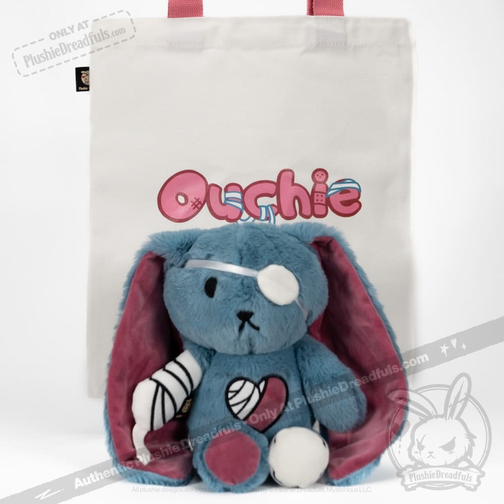 Ouchie Rabbit - Plush Stuffed Animal