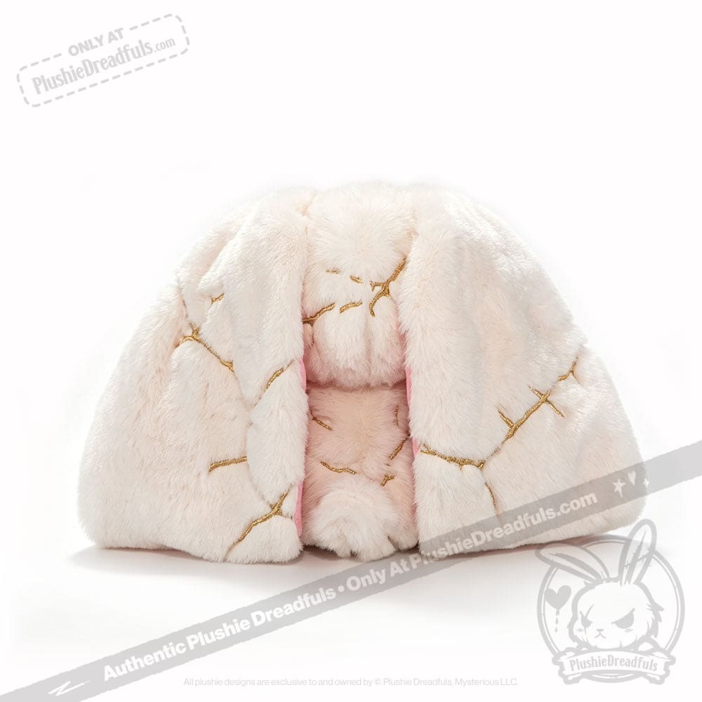 Pink Kintsugi Love Rabbit - Plush Stuffed Animal