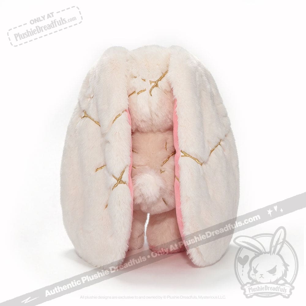 Pink Kintsugi Love Rabbit - Plush Stuffed Animal
