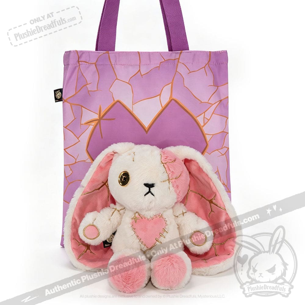 Pink Kintsugi Love Rabbit - Plush Stuffed Animal