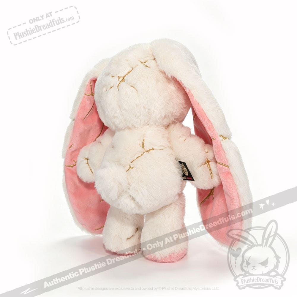 Pink Kintsugi Love Rabbit - Plush Stuffed Animal